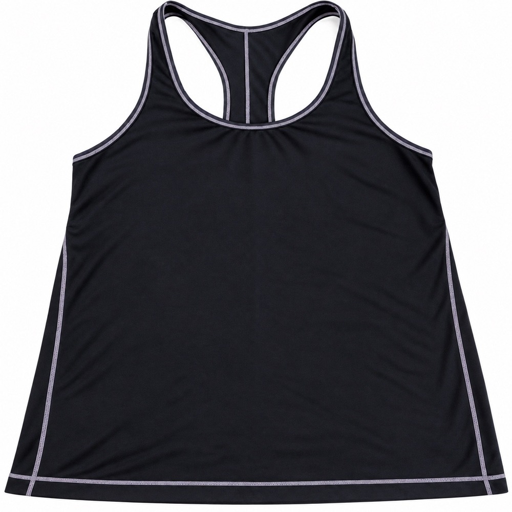 eBay title:
Fabletics Women's Black Racerback Athletic Tank Top Activewear